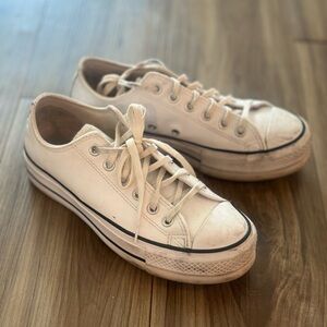 Platform Converse (leather)